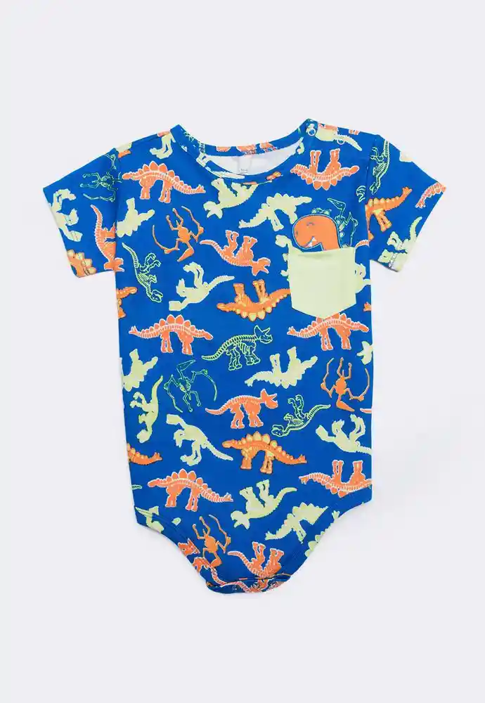 Body Manga Corta 12/18mese-estamp 1