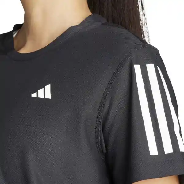 Adidas Camiseta Manga Corta Otr B Tee Correr Mujer Negro T.XL
