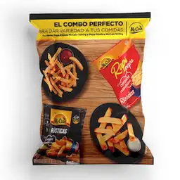 Mc Cain Papas a la Francesa Rústicas Precocidas y Congeladas
