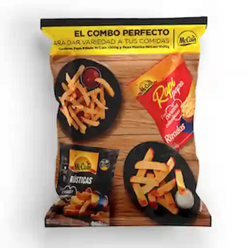 Mc Cain Papas a la Francesa Rústicas Precocidas y Congeladas