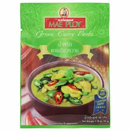 Mae Ploy Pasta de Curry Verde