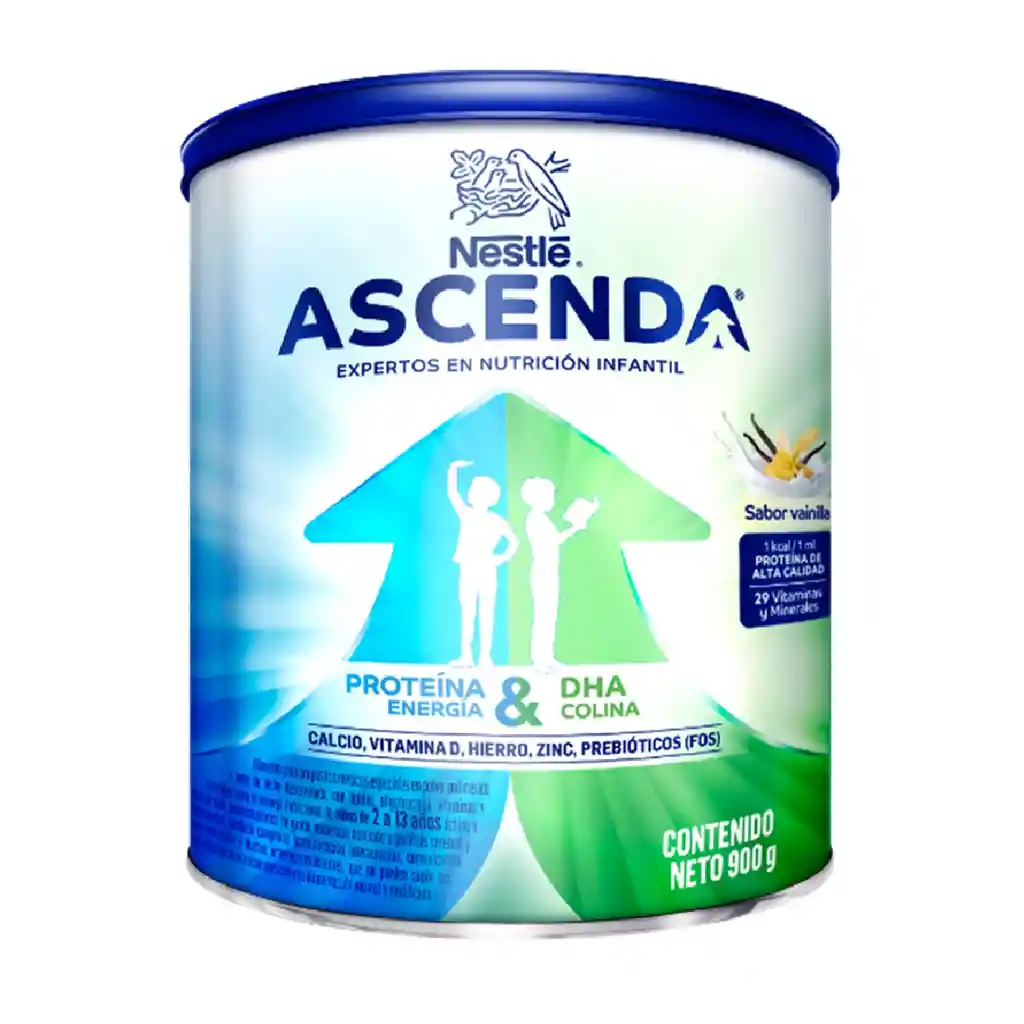 Ascenda Proteina y Dha Vainilla