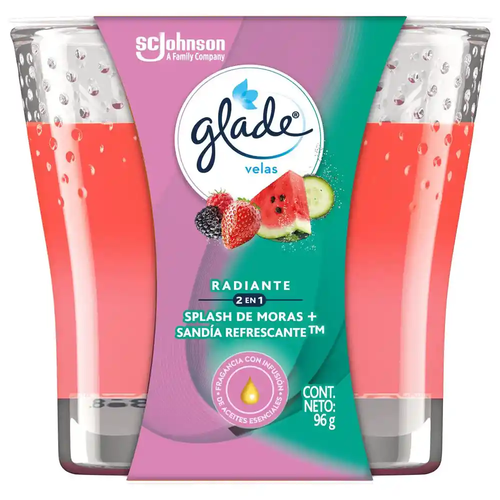 Vela Aromatizante Splash Moras Sand Glade 364276