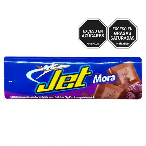 Chocolatina Jet Leche Mora