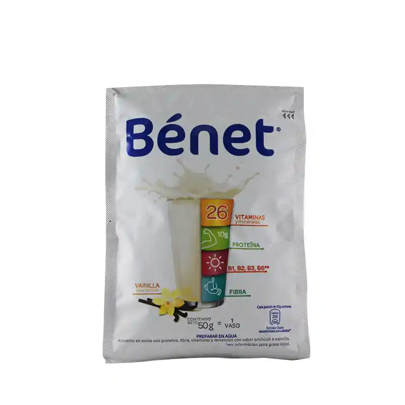 Benet Bebida en Polvo Sabor Vainilla