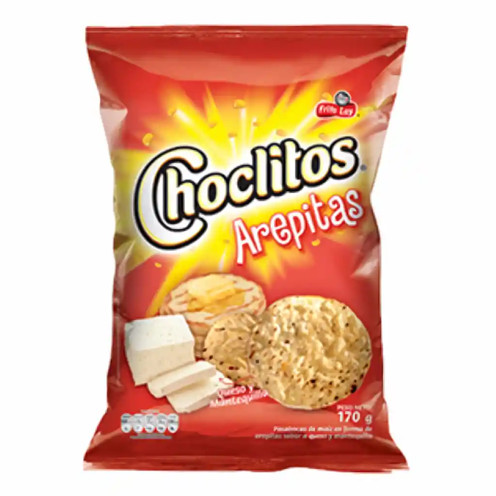 Choclitos Arepitas Queso Y Mantequilla Familiar