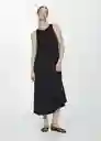 Vestido Amaya Negro Talla XS Mujer Mango