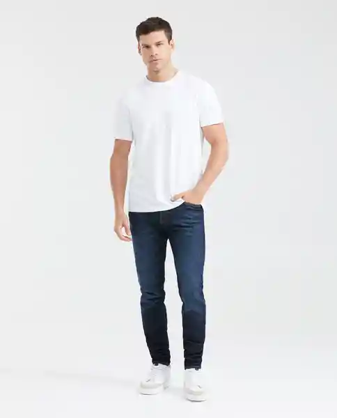 Jean Super Slim Fit Rider Azul Clásico Talla 36 / 32 Chevignon