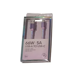 Cable de Carga Tipo C Rosa Serie Miniso