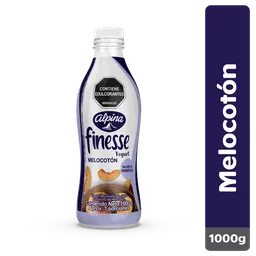 Finesse Yogurt con Probióticos Sabor a Melocotón