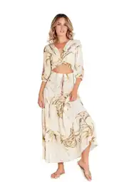 Vestido Largo S-marfil