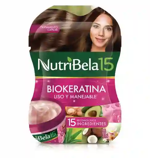 Tratamiento Nutribela Capilar Biokeratina (70 Ml)