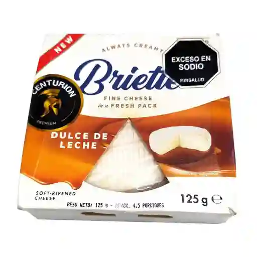 Queso Brie Sabor Dulce de Leche Centurion