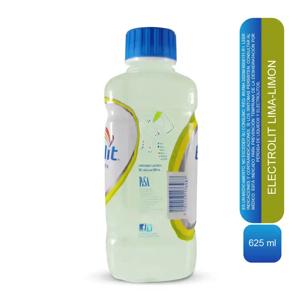 Electrolit Suero Oral Rehidratante con Sabor a Lima Limón