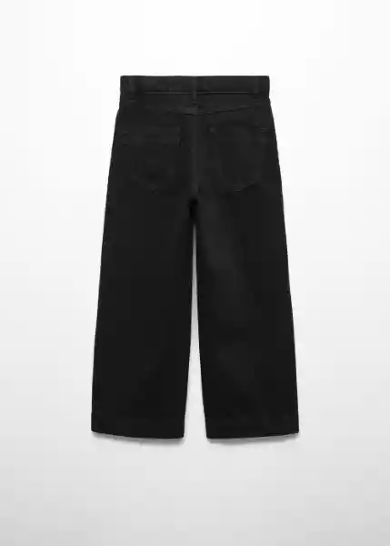 Jean Culotte5 Tejano Negro Talla 10 Niña Mango