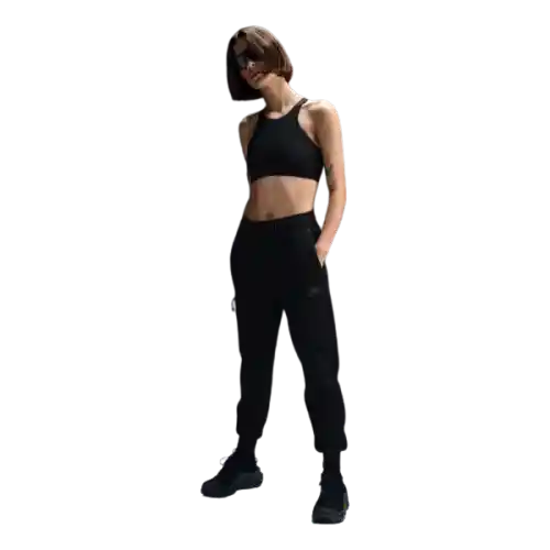 Nike Pantalón Jogger W Nsw Tch Flc mr 2 Lifestyle Mujer Negro L