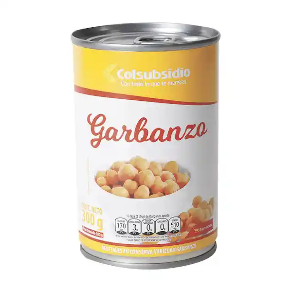 Garbanzo Colsubsidio Lata