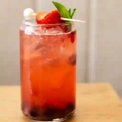 Soda frutos rojos