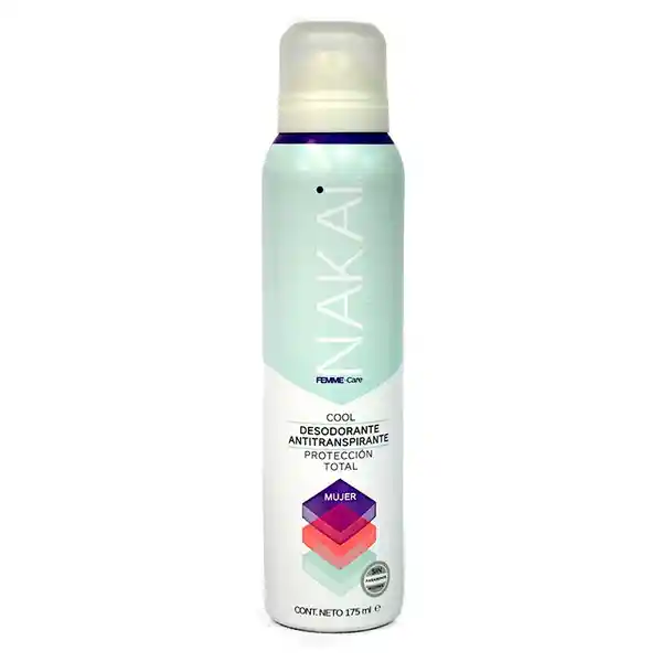 Nakai Desodorante Aerosol Cool Mujer