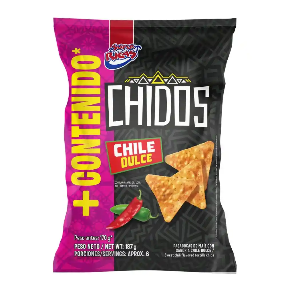 Pasabocas Super Ricas Chile Dulce