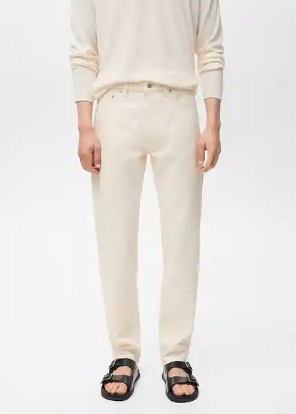 Jean Bob Crudo Talla 42 Hombre Mango