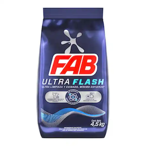 Fab Detergente en Polvo Floral