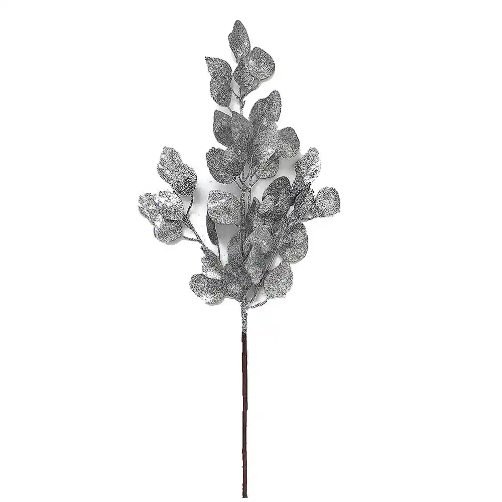 Pick Basico Hojas Planas Plateado Krea