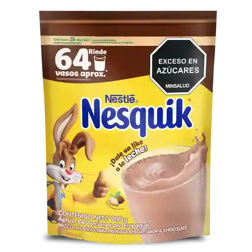 Bebida en polvo NESQUIK sabor a chocolate x 900g