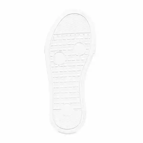 Los Gomosos Tenis Escolar Capra Alto Unisex Blanco Talla 21