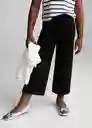 Jean Culotte7 Tejano Negro Talla 11 Niñas Mango