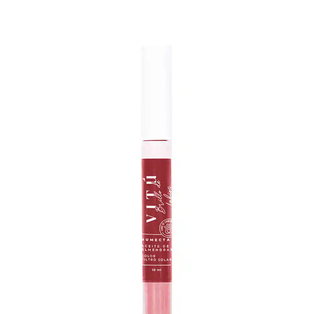Brillo Labial Vitú Aceite de Almendras Color