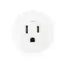 Tomacorriente Sencillo Dot Vta + Smart Color Blanco
