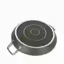 Paellera Antiadherente Gris Ambiente Gourmet