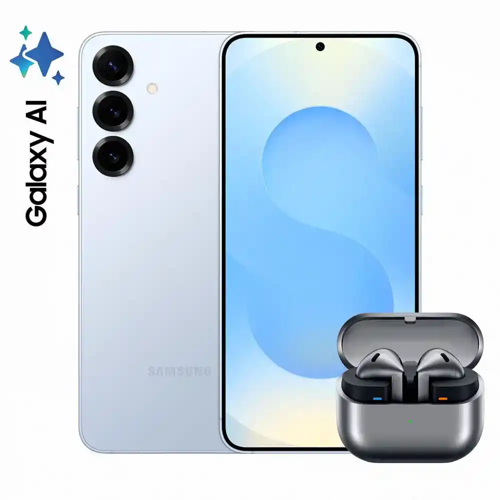 Celular Samsung Galaxy S25+ 256 Gb 12 Gb Ram Azul Hielo + Galaxy Buds 3