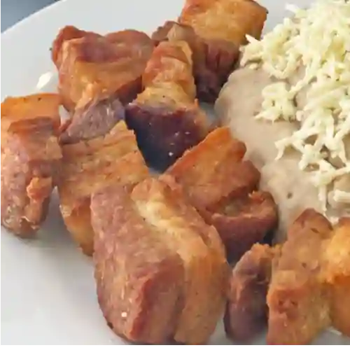 Porción de Chicharrón