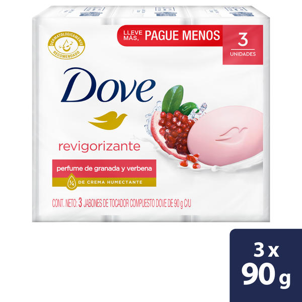 Jabón Dove Granada 3 Und