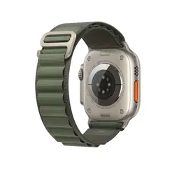 Pulso o Manilla Alpine Loop Apple Watch Verde Militar 42/44/45/49 Mm