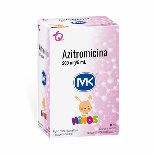 Mk Azitromicina Niños (200 mg)