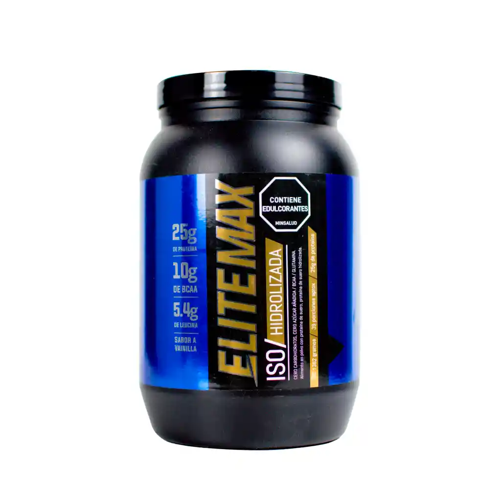 Elite Max Proteína en Polvo Iso Hidrolizada Vainilla