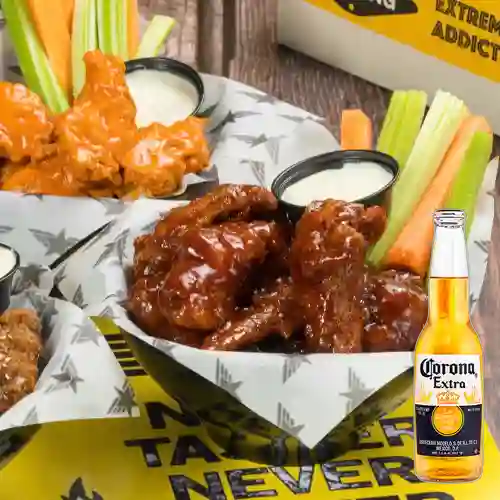 Combo 10 Chunks + Corona 330Ml