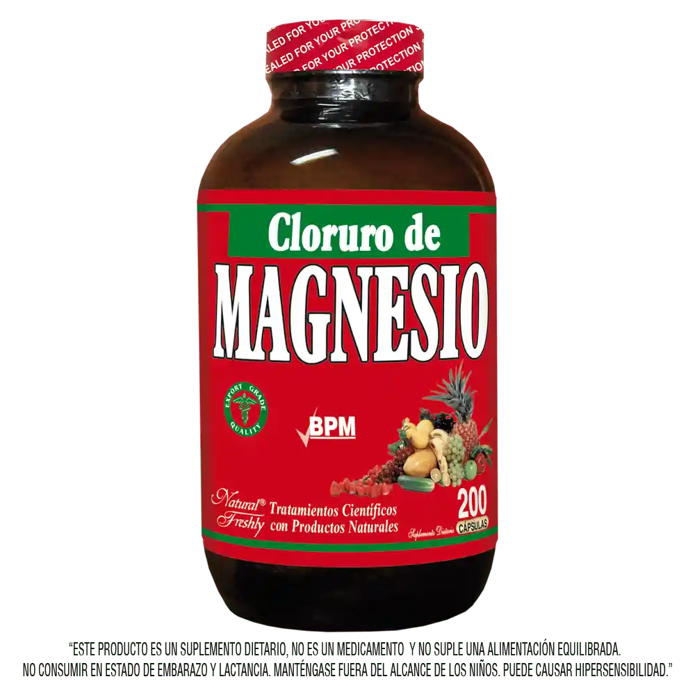 Natural Freshly Cloruro de Magnesio Fortalece Articulaciones