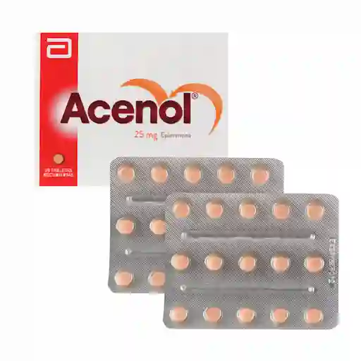 Acenol Lafrancol 25 Mg 30 Tbs A M 91455 Pae