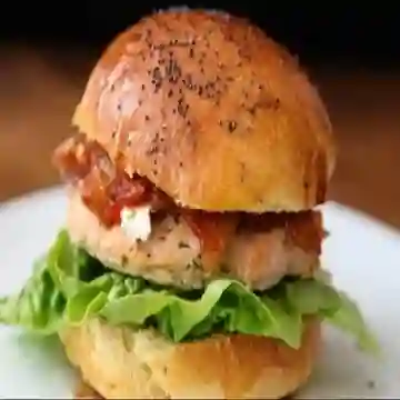 Hamburguesa Pollo Bbq