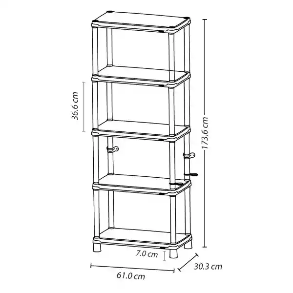 Estante Solido 12 5N Rimax