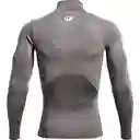 Under Armour Camiseta Cg Compression Mock Hombre Gris Talla LG