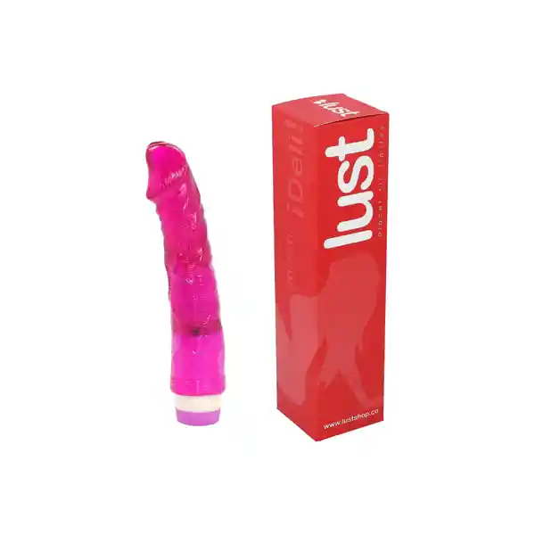 Vibrador Multi Velocidad Flexible Jelly Boy Fucsia