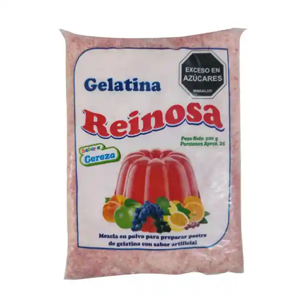 Gelatina Reinosa Gelatina Sabor Cereza