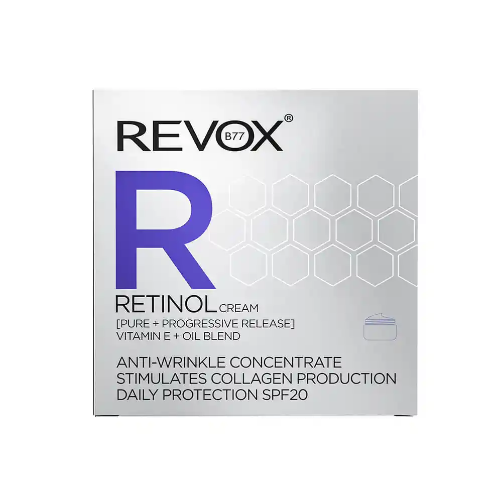 Revox Crema Facial con Retinol Spf 20
