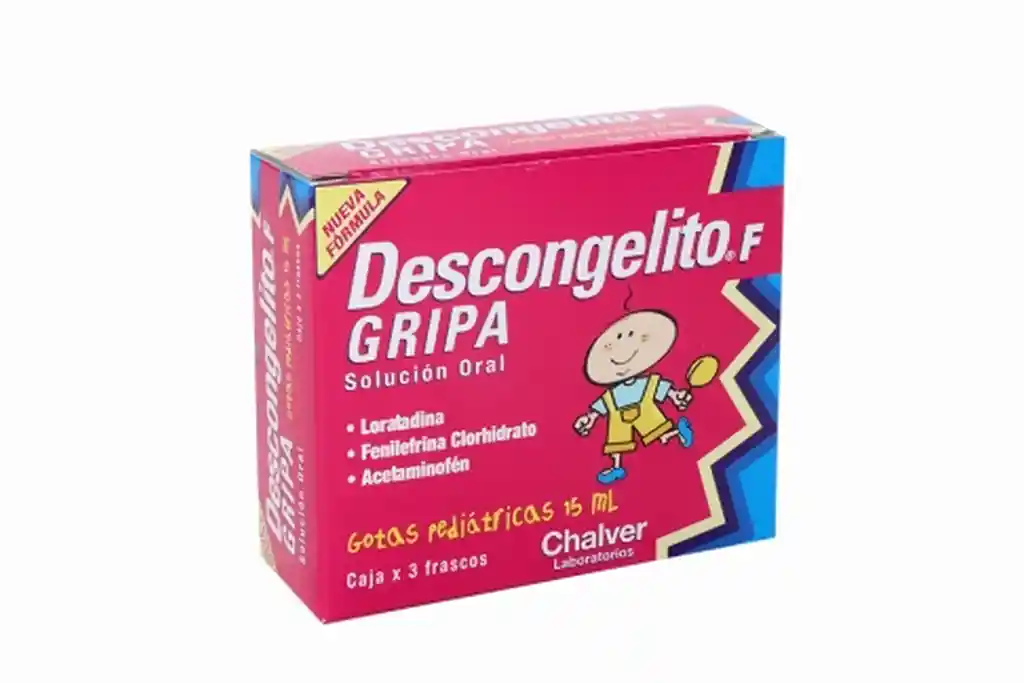 Descongelito F Antigripal en Solución Oral