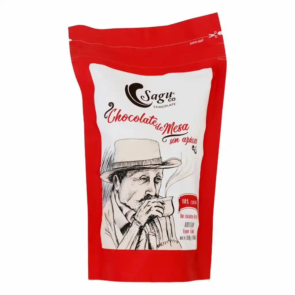 Sagu Chocolate Mesa Sin Azucarco Chocolate